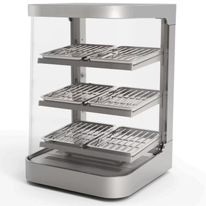Vetrina calda di vetro di 6 strati del piano d'appoggio di vendita calda 2023 per <span class=keywords><strong>la</strong></span> pasticceria kfc della torta della torta - Product Image 4