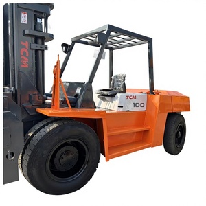 Montacargas Usado de Segunda Mano TCM FD100 Marca Japonesa 7 Toneladas Original 2023 Envío Gratis con Alta Calidad y Bajo Precio en Stock - Product Image 1