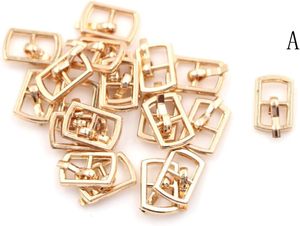<b>Pcs</b> Colors DIY Patchwork Buckle Handmade Sewing <b>Mini</b> Buckle Webbing Slider Metal Roller Buckles Belt Buckle For Fasteners Dolls - Product Image 3