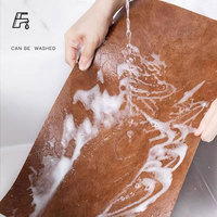 Wasserdichtes & Ölbeständiges PVC-Kunstleder Klassisches Umweltfreundliches Tischset für Zuhause, Hotel und Restaurant