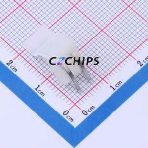 HDGC3961WR-2P-2 Wire-to-Board Pin Header Bent Lead Through Hole,P=3.96mm Connector 1x2P 3.96mm Right Angle Insert 2P - Product Image 2