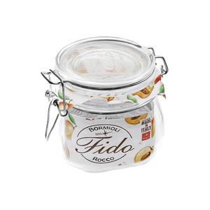 Pot en verre Fido avec couvercle à anse métallique, conteneur de stockage de 180 ml, fabriqué en Italie - Product Image 1