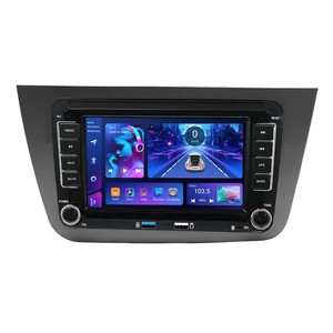Radio con GPS para Auto Android para Seat <span class=keywords><strong>Leon</strong></span> vw volkswagen 2005-2012, Reproductor Carplay, Auto BT, FM, Estéreo para Auto, Reproductor de Video con Pantalla Táctil - Product Image 1