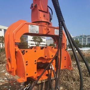 Marteau vibrant monté sur excavatrice KN150 de haute qualité, marteau vibrant hydraulique haute fréquence, piqueur de pieux vibrant - Product Image 4