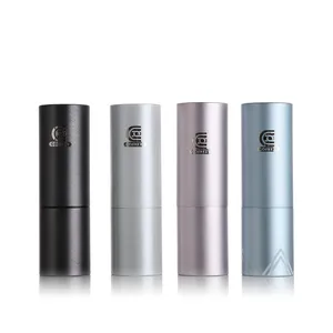 8.5g Aluminum Fancy Cosmetic Deodorant Bottle For Cosmetic Packaging Solid Perfume Bottle