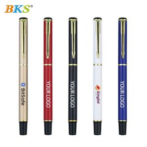Customized Logo Solid <b>Color</b> Metal Gel <b>Pen</b> 0.5mm Writing Width with Glitter Ink for Business Office and School - Product Image 2