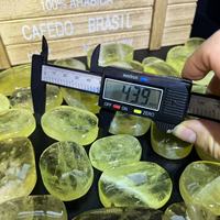 Offre Spéciale : Pierres de Palmier en Citrine Citron Naturelle Polie, Quartz Jaune pour la Guérison, la Méditation et la Décoration Intérieure