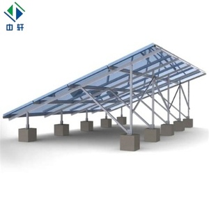 Système de montage mural au sol pour panneaux solaires <span class=keywords><strong>en</strong></span> alliage d'aluminium au prix d'usine, structure de support pour installation au sol - Product Image 1