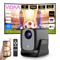 Projecteur intelligent portable Hotack Wholesale X5AM LCD avec système d'exploitation Wifi, Full HD 1080p, Home Cinéma, 4K, Proyector pour jeux