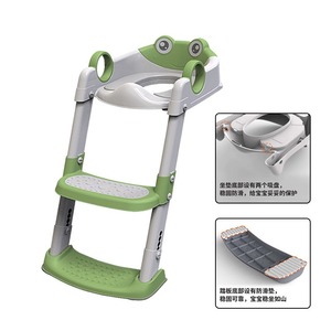 Childrens Toilet Training Seat With Stairs <b>Foldable</b> Potty <b>Step</b> For 2-4 Years Kids Bathroom Use - Product Image 5