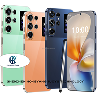 S26 Ultra 16G+1TB Android 15 Écran Large 7,3 Pouces Téléphone Portable LTE Smartphone 5G Mondial Prise en Charge Carte de Crédit