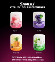 Sameili Nouveau Style Meilleure Vente Haute Qualité Durable Cire Solide Naturelle Évaporation Lumière Ambiante Coffret Cadeau Complet Parfum Voiture