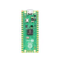 Raspberry Pi Pico 2 dengan mikrokontroler Raspberry Pi RP2350 dual-core RISC-V atau Arm Cortex-M33