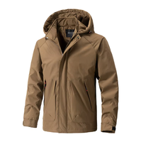 Blouson Bomber Homme Printemps Automne Décontracté Extérieur Streetwear Coupe-Vent Polyester Vente en Gros Manteau Vêtements de Travail Alpinisme Chaud