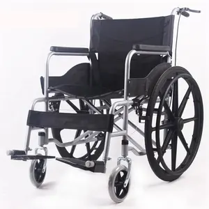 Yüksek kaliteli çelik tekerlekli sandalye katlanabilir hastane tekerlekli sandalye, özel ve OEM manuel tekerlekli sandalyeler