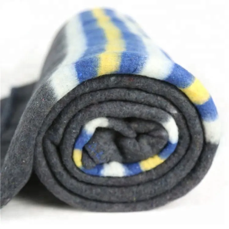 Flannel Blanket Wholesale New High Quality Classic Jacquard Flannel Picnic Recycled Cotton Blanket