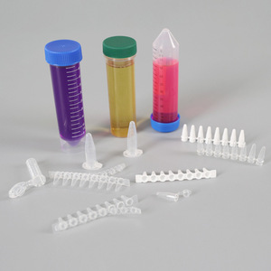 Tubos de Centrífuga Médica Yongyue de 50 ml, de Polipropileno, con Fondo Redondo y Puntiagudo, con Soportes y Filtros para Uso en Laboratorio - Product Image 1