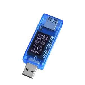 KWS-MX17 Digital Charger Battery <strong>Detector</strong> Monitor Current <strong>Voltage</strong> Meter 8 in 1 USB Tester Voltmeter - Product Image 4
