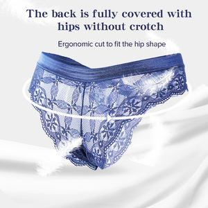 Lingerie transparente dames sous-vêtements femmes culottes <span class=keywords><strong>Tanga</strong></span> Sexy string <span class=keywords><strong>japon</strong></span> Style G String dentelle t-back pure culotte - Product Image 3