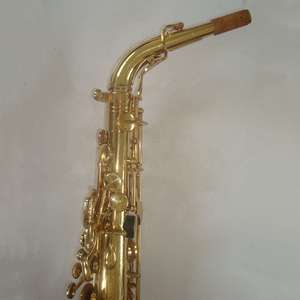 Saxofón alto electrónico profesional <span class=keywords><strong>de</strong></span> la melodía <span class=keywords><strong>de</strong></span> la laca dorada Eb hecho en China - Product Image 6