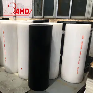 Weiß & Schwarz Durchmesser von 15mm bis 200mm HDPE Extrusion Stange, HDPE PE STANGE Hersteller
