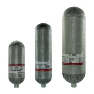 TUXING Wholesale Manufacturer Direct Sale 2L 3L 6.8L High Pressure 4500psi 300bar 30mpa Snorkelinbg Carbon Fiber Gas Cylinder