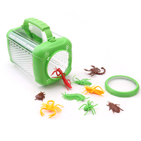 Camman DIY – Nouvelle capsule spatiale d'observation des insectes pour enfants, loupe en acrylique, exploration de la nature, expérience scientifique, papillon