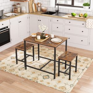 New cross-border style solid wood minimalist style <b>table</b> and chair set for teahouses, hotels, and commercial use; practical - Product Image 1