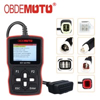OBDEMOTO 601Pro, escáner de diagnóstico automotriz para motocicleta, coche, moto, motor, Falla, código OBD2, datos congelados, lectura y borrado