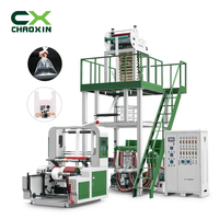 Machine de soufflage de Film Pe, garantie de prix de 3 ans, Double couche, membrane blowing machine