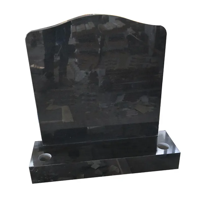무덤 돌 주head돌 기념물을 위한 간단한 윤곽선 화강암 주stones 돌