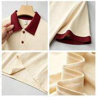Chemises Polo Uniformes de Restaurant avec Logo Personnalisé, Respirantes, Durables, Anti-humidité, Vêtements de Travail pour le Personnel de Service, Vente en Gros en Usine
