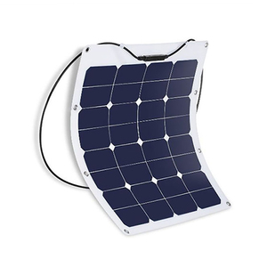 Panneau solaire semi-flexible 50W 12V <span class=keywords><strong>pour</strong></span> voiture, véhicule, <span class=keywords><strong>camping</strong></span>-<span class=keywords><strong>car</strong></span>, <span class=keywords><strong>chargeur</strong></span> <span class=keywords><strong>de</strong></span> <span class=keywords><strong>batterie</strong></span> - Product Image 1