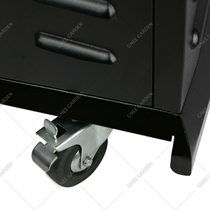 Parrilla para ahumar pellets de madera de acero Corten, superficie grande para asar, tapa de acero inoxidable con bisagras de alta resistencia, parrilla para barbacoa para cocinar al aire libre - Product Image 3