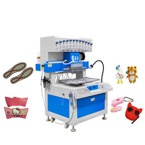 Thông minh Dispenser Máy 12 màu sắc Silicone Sơn Pha chế máy <span class=keywords><strong>PVC</strong></span> Keychain máy - Product Image 2