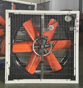 Ventilateur d'extraction électrique robuste 1100 pour entrepôt, 32200m³/h, 470 tr/min, pales en acier inoxydable, circulation d'air fiable pour grands entrepôts - Product Image 1