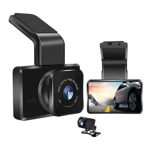 ポータブル3インチスクリーンwifi車dvrダッシュカメラ2MP 30fpsフロント1080 dvr 720 1080pデュアルレンズ車hdナイトビジョンgpsドライブレコーダー