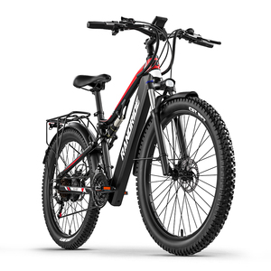 Bicicleta de Montaña de Alta Velocidad para Damas YG90, Portaequipajes Trasero, Frenos de Disco Hidráulicos, Motor sin Escobillas de Litio, Aluminio - Product Image 3