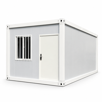 Maison conteneur modulaire détachable à assemblage rapide, directement de l'usine, pour dortoirs de travailleurs en camp de travail