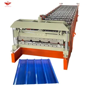 Israel 1220 mm width coil customized steel roofing sheet making machine price supplier factory
