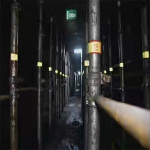 Mining Clamp Type Reflective Numbered Sign 18 In Engineered Grade Film Safety Warning For Coal Mines - Product Image 2