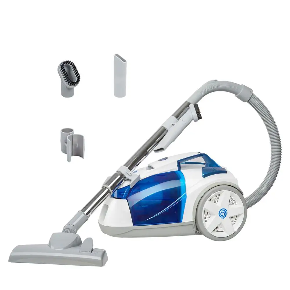 Vacmaster quiet operation powerful suction canister vacuum cleaner for a whole home clean, CC0101