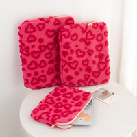 Vente chaude Mignon Belle Housse Pour Ordinateur Portable Doux En Peluche Tablette Sac De Rangement Populaire Mignon Mini Ordinateur Pochette