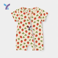 Combinaisons pour bébés en bambou doux à motifs variés personnalisables en usine, combinaisons pour bébés nouveau-nés, nourrissons, enfants, combinaisons pour bébés en fibre de bambou