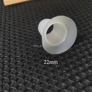 Silikon-Kurz flansch für Zubehör Tragbar 15/17/18/19/21/22mm Einsätze Manuelle pumpen getriebene BPA-freie <span class=keywords><strong>variable</strong></span> Strömung - Product Image 2