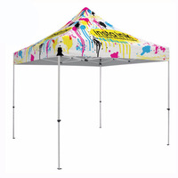Logotipo publicitario de aluminio para exteriores, carpa con dosel de 10x10, carpa para eventos, carpa, dosel, carpas impresas personalizadas emergentes