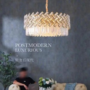 Nouveau lustre <span class=keywords><strong>en</strong></span> <span class=keywords><strong>cristal</strong></span> LED de style nordique post-moderne de haute qualité, luminaires de luxe pour la maison, le bureau, la salle à manger, la chambre à coucher, le salon - Product Image 5
