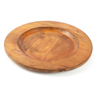 Assiettes de service en bois durables et écologiques de qualité alimentaire pour les collations, les noix, les fruits, les salades, les biscuits, les apéritifs et les charcuteries - Prix avantageux