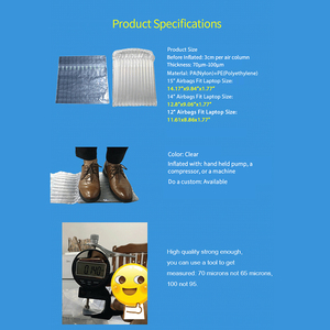 <span class=keywords><strong>Air</strong></span> Bag Inflatable máy tính xách tay phim bảo vệ máy tính vận chuyển cột bọc cho máy tính xách tay - Product Image 6