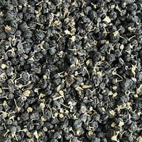 Groothandel Ningxia Matrimony Vine Lycium Gedroogde Zwarte Goji-bessen Thee Gedroogde Zwarte Chinese Wolfberry